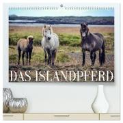 Das Islandpferd (hochwertiger Premium Wandkalender 2024 DIN A2 quer), Kunstdruck in Hochglanz