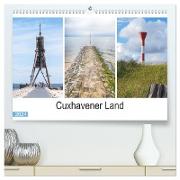 Cuxhavener Land (hochwertiger Premium Wandkalender 2024 DIN A2 quer), Kunstdruck in Hochglanz