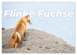 Flinke Füchse (Wandkalender 2024 DIN A2 quer), CALVENDO Monatskalender