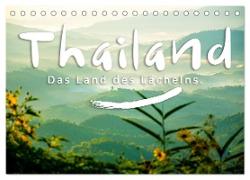 Thailand - Das Land des Lächelns. (Tischkalender 2024 DIN A5 quer), CALVENDO Monatskalender