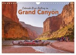 Colorado River Rafting im Grand Canyon (Wandkalender 2024 DIN A4 quer), CALVENDO Monatskalender