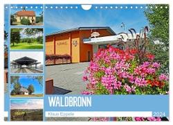 Waldbronn (Wandkalender 2024 DIN A4 quer), CALVENDO Monatskalender