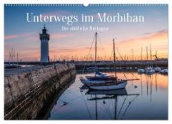 Unterwegs im Morbihan (Wandkalender 2024 DIN A2 quer), CALVENDO Monatskalender