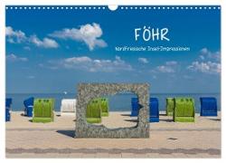Föhr - Nordfriesische Insel Impressionen (Wandkalender 2024 DIN A3 quer), CALVENDO Monatskalender
