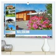Waldbronn (hochwertiger Premium Wandkalender 2024 DIN A2 quer), Kunstdruck in Hochglanz