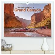 Colorado River Rafting im Grand Canyon (hochwertiger Premium Wandkalender 2024 DIN A2 quer), Kunstdruck in Hochglanz