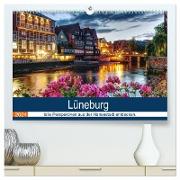 Lüneburg (hochwertiger Premium Wandkalender 2024 DIN A2 quer), Kunstdruck in Hochglanz