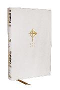 NRSVCE Sacraments of Initiation Catholic Bible, White Leathersoft, Comfort Print