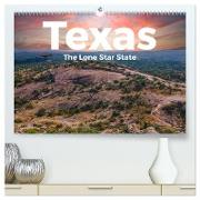 Texas - The Lone Star State (hochwertiger Premium Wandkalender 2024 DIN A2 quer), Kunstdruck in Hochglanz