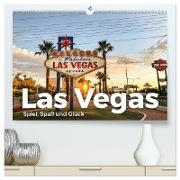 Las Vegas - Spiel, Spaß und Glück (hochwertiger Premium Wandkalender 2024 DIN A2 quer), Kunstdruck in Hochglanz