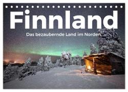 Finnland - Das bezaubernde Land im Norden. (Tischkalender 2024 DIN A5 quer), CALVENDO Monatskalender