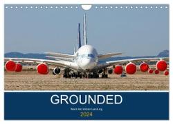 GROUNDED (Wandkalender 2024 DIN A4 quer), CALVENDO Monatskalender