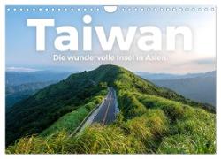 Taiwan - Die wundervolle Insel in Asien. (Wandkalender 2024 DIN A4 quer), CALVENDO Monatskalender
