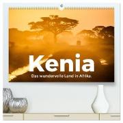 Kenia - Das wundervolle Land in Afrika. (hochwertiger Premium Wandkalender 2024 DIN A2 quer), Kunstdruck in Hochglanz