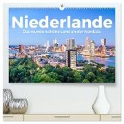 Niederlande - Das wunderschöne Land an der Nordsee. (hochwertiger Premium Wandkalender 2024 DIN A2 quer), Kunstdruck in Hochglanz