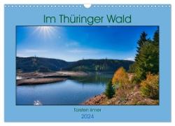 Im Thüringer Wald (Wandkalender 2024 DIN A3 quer), CALVENDO Monatskalender