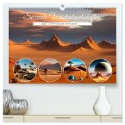 Surreale Wüstenlandschaften (hochwertiger Premium Wandkalender 2024 DIN A2 quer), Kunstdruck in Hochglanz