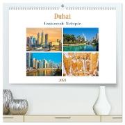 Dubai - Faszinierende Metropole (hochwertiger Premium Wandkalender 2024 DIN A2 quer), Kunstdruck in Hochglanz