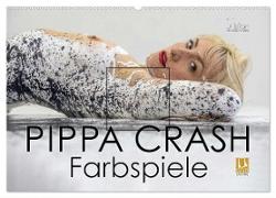 PIPPA CRASH - Farbspiele (Wandkalender 2024 DIN A2 quer), CALVENDO Monatskalender