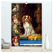 Cavalier King Charles Spaniel (hochwertiger Premium Wandkalender 2024 DIN A2 hoch), Kunstdruck in Hochglanz