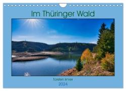 Im Thüringer Wald (Wandkalender 2024 DIN A4 quer), CALVENDO Monatskalender