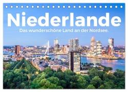 Niederlande - Das wunderschöne Land an der Nordsee. (Tischkalender 2024 DIN A5 quer), CALVENDO Monatskalender