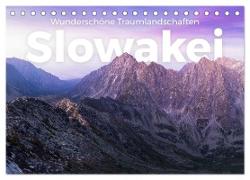 Slowakei - Wunderschöne Traumlandschaften (Tischkalender 2024 DIN A5 quer), CALVENDO Monatskalender