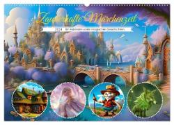 Zauberhafte Märchenzeit (Wandkalender 2024 DIN A2 quer), CALVENDO Monatskalender