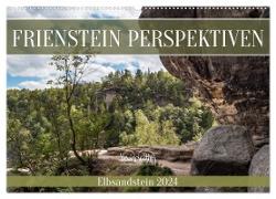 Frienstein Perspektiven - Elbsandstein (Wandkalender 2024 DIN A2 quer), CALVENDO Monatskalender