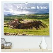 Magisches Island (hochwertiger Premium Wandkalender 2024 DIN A2 quer), Kunstdruck in Hochglanz