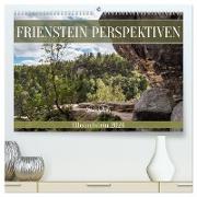 Frienstein Perspektiven - Elbsandstein (hochwertiger Premium Wandkalender 2024 DIN A2 quer), Kunstdruck in Hochglanz