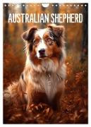 Australian Shepherd (Wandkalender 2024 DIN A4 hoch), CALVENDO Monatskalender