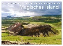 Magisches Island (Tischkalender 2024 DIN A5 quer), CALVENDO Monatskalender