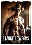 Starke Cowboys (Wandkalender 2024 DIN A3 hoch), CALVENDO Monatskalender