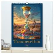 Traumwelten (hochwertiger Premium Wandkalender 2024 DIN A2 hoch), Kunstdruck in Hochglanz