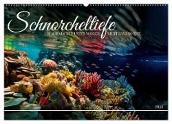 Schnorcheltiefe (Wandkalender 2024 DIN A2 quer), CALVENDO Monatskalender