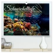Schnorcheltiefe (hochwertiger Premium Wandkalender 2024 DIN A2 quer), Kunstdruck in Hochglanz