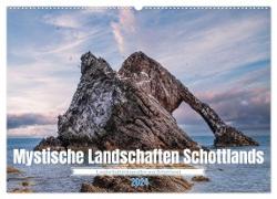 Mystische Landschaften Schottlands (Wandkalender 2024 DIN A2 quer), CALVENDO Monatskalender