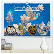 Zauberhafte Paradiesvögel (hochwertiger Premium Wandkalender 2024 DIN A2 quer), Kunstdruck in Hochglanz