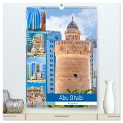 Abu Dhabi - Reiseplaner (hochwertiger Premium Wandkalender 2024 DIN A2 hoch), Kunstdruck in Hochglanz