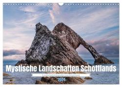 Mystische Landschaften Schottlands (Wandkalender 2024 DIN A3 quer), CALVENDO Monatskalender