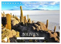 Bolivien - Die geheime Perle Südamerikas (Tischkalender 2024 DIN A5 quer), CALVENDO Monatskalender