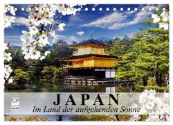 Japan. Im Land der aufgehenden Sonne (Tischkalender 2024 DIN A5 quer), CALVENDO Monatskalender