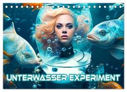 Unterwasser Experiment (Tischkalender 2024 DIN A5 quer), CALVENDO Monatskalender
