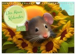 Der Maus Kalender (Wandkalender 2024 DIN A4 quer), CALVENDO Monatskalender