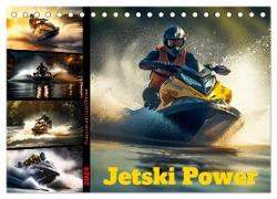 Jetski Power (Tischkalender 2024 DIN A5 quer), CALVENDO Monatskalender