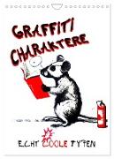 Graffiti Charaktere (Wandkalender 2024 DIN A4 hoch), CALVENDO Monatskalender