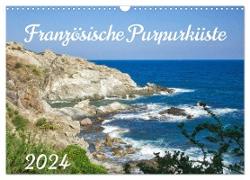 Französische Purpurküste (Wandkalender 2024 DIN A3 quer), CALVENDO Monatskalender
