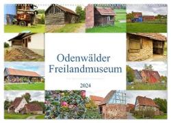 Odenwälder Freilandmuseum - Ein Spaziergang in Gottersdorf (Wandkalender 2024 DIN A2 quer), CALVENDO Monatskalender
