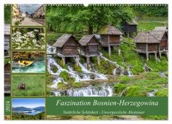 Faszination Bosnien-Herzegowina (Wandkalender 2024 DIN A2 quer), CALVENDO Monatskalender